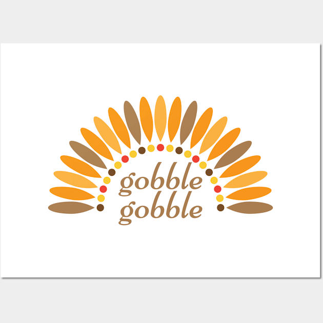 Thanksgiving turkey Wall Art by psanchez